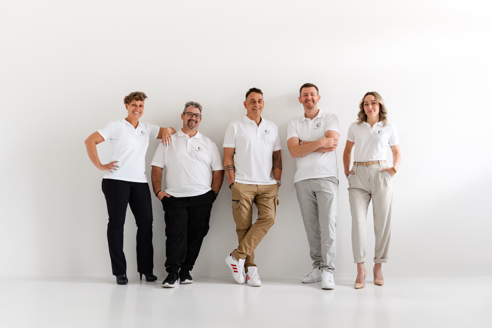 Energie Allianz Süd Teamfoto, Gruppenbild im Studio